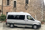 noleggio mercedes Sprinter 9 passeggeri